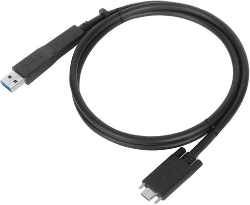 Targus USB 3.0 Micro (Type-B) to USB Cable with 5 Gbps Data Transfer Speed, 1 Meter, White (ACC98301BT) in Saudi Arabia