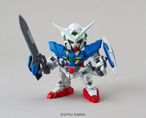Bandai Hobby SD EX-Standard Gundam Exia Action Figure, Multi-colored, 8" (BAN202753) in Saudi Arabia
