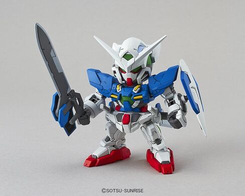 Bandai Hobby SD EX-Standard Gundam Exia Action Figure, Multi-colored, 8" (BAN202753) in Saudi Arabia