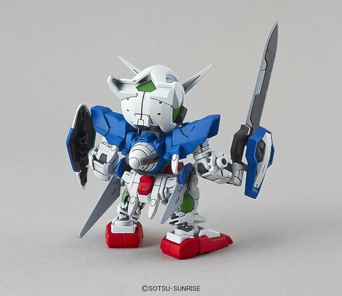 Bandai Hobby SD EX-Standard Gundam Exia Action Figure, Multi-colored, 8" (BAN202753) in Saudi Arabia