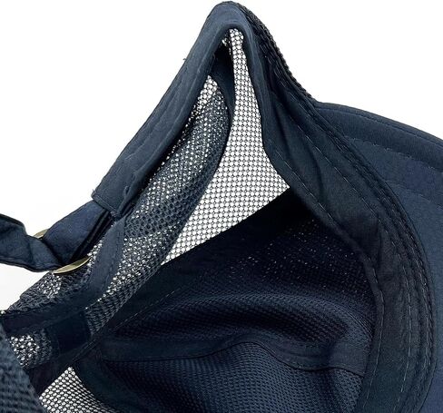 Mesh Back Short Brim Baseball Caps for Men Short Bill Hats for Women Ponytail Umpire Fitted Running Outdoor Sports in Saudi Arabia