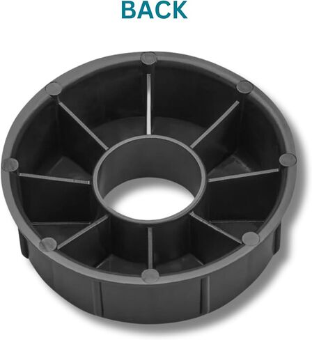 3" to 1" Core Adapter (2-Pack) for Label, Sticker, & Kraft Paper Rolls. Allows Label Rolls with 3' Cores to be Mounted on Dispensers - Compatible with 1" Axles in Saudi Arabia