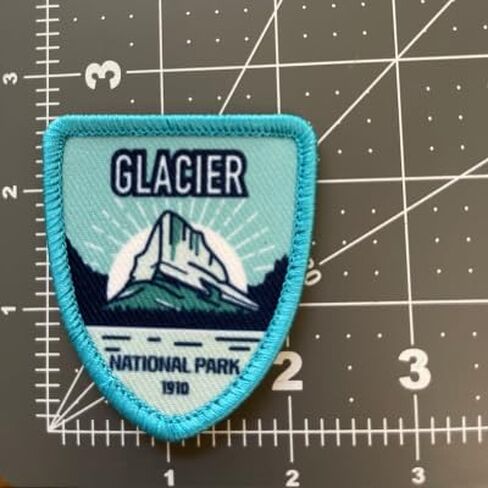 USA Made Acadia National Park Hook and Loop Patch, Funny Meme Embroidered Patches, Tactical Military Morale Patch with Hook Fastener Backing, Cute Applique Accessories for Backpacks in Saudi Arabia