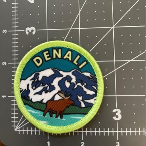 USA Made Acadia National Park Hook and Loop Patch, Funny Meme Embroidered Patches, Tactical Military Morale Patch with Hook Fastener Backing, Cute Applique Accessories for Backpacks in Saudi Arabia