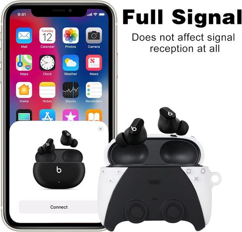 Jowhep حالة ل Beats Studio Buds Fashion 3D تصميم أنيق غطاء سيليكون العصرية Kawaii مضحك بارد متعة فريدة من نوعها حالات Powerbeats اللاسلكية ل Beats سماعات الأذن سماعات للفتيات الفتيان في سن المراهقة لوحة الألعاب البيضاء in Kuwait