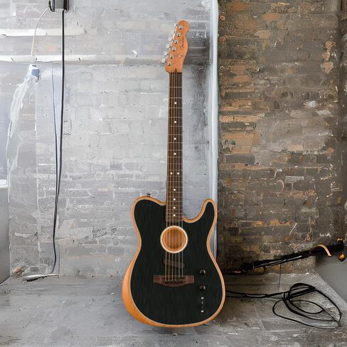 Fender Acoustasonic Player Telecaster Acoustic Electric Guitar, with 2-Year Warranty, Arctic White, Rosewood Fingerboard, with Gig Bag in Saudi Arabia