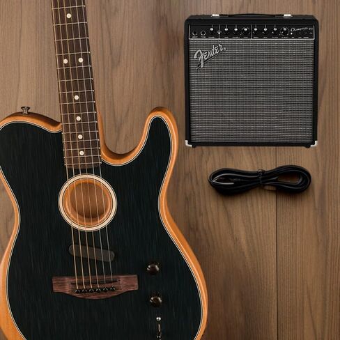 Fender Acoustasonic Player Telecaster Acoustic Electric Guitar, with 2-Year Warranty, Arctic White, Rosewood Fingerboard, with Gig Bag in Saudi Arabia