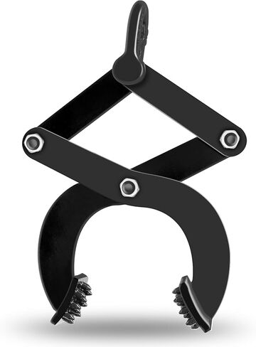 Pallet Puller Clamp 2200lbs 1 Ton Small Tree Puller Tool, Stump Puller, Pallet Grabber Black, Compatible with Chain/Strap with Hooks for Lifting/Pulling in Saudi Arabia