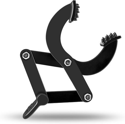 Pallet Puller Clamp 2200lbs 1 Ton Small Tree Puller Tool, Stump Puller, Pallet Grabber Black, Compatible with Chain/Strap with Hooks for Lifting/Pulling in Saudi Arabia