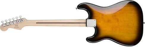 Squier Bullet Stratocaster HT SSS Electric Guitar, Brown Sunburst, Laurel Fingerboard & Professional Series Instrument Cable, Straight/Straight, Black, 10ft in Saudi Arabia