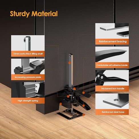 ذراع توفير العمالة، أداة رافعة رفع الأثاث بارتفاع قابل للتعديل، جاك الخزانة، مصعد جهد يصل إلى 7.5 بوصة، هدايا مناسبة للرجال، عبوتان in Kuwait