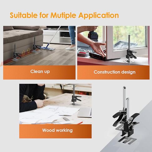 ذراع توفير العمالة، أداة رافعة رفع الأثاث بارتفاع قابل للتعديل، جاك الخزانة، مصعد جهد يصل إلى 7.5 بوصة، هدايا مناسبة للرجال، عبوتان in Kuwait