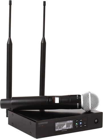 Shure QLXD24/SM58 Wireless Microphone System with SM58 Handheld Vocal Mic in Saudi Arabia