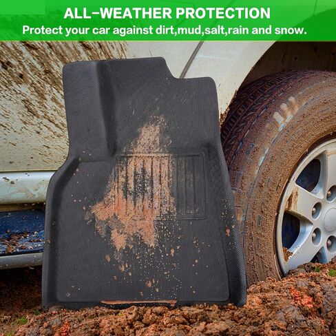 for Model Y 2024 2023 2022 2021 Floor Mats, 2024 for Model Y Trunk Mat, All weather Cargo Mat Liner for Model Y Floor Mats 5 Seater, for model Y Trunk Liner Mat Accessories in Kuwait