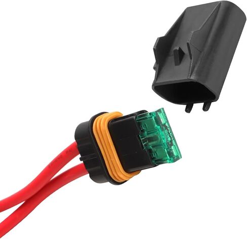 Roykaw Golf Cart 48 Volts Charger DC Receptacle Kits Fits for Club Car Precedent or Tempo 2014-Up Electric Golf Cart, Fast Charging, OEM#10513740 in Kuwait