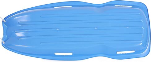 زلاجة ثلج بلاستيكية مرنة للبالغين والأطفال من Slippery Racer Downhill Xtreme لما يصل إلى راكبين مع حبل سحب، (عبوتان) in Kuwait