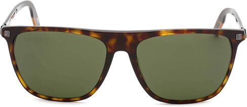 نظارة شمسية Ermenegildo Zegna EZ 0169 52N لامعة كلاسيكية هافانا داكنة، Vicuna/Gre in Kuwait