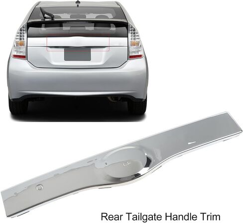 مقبض الباب الخلفي للباب الخلفي 7680147050C0 مقبض الباب الخلفي للباب الخلفي لسيارة Prius 2004 إلى 2009 (أسود) in Saudi Arabia