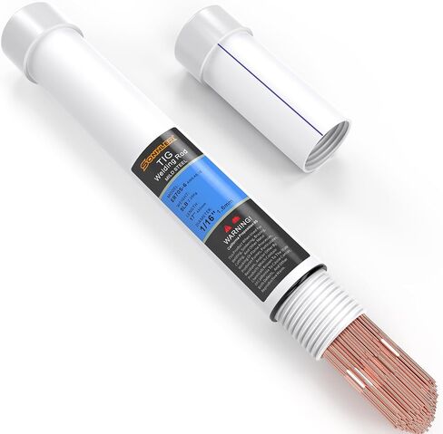 Mild Steel TIG Welding Rod ER70S-6 Welding Filler Rod 1/8" x 16" 5LB, Low Splatter Corrosion Resistance, TIG welding accessories in Saudi Arabia