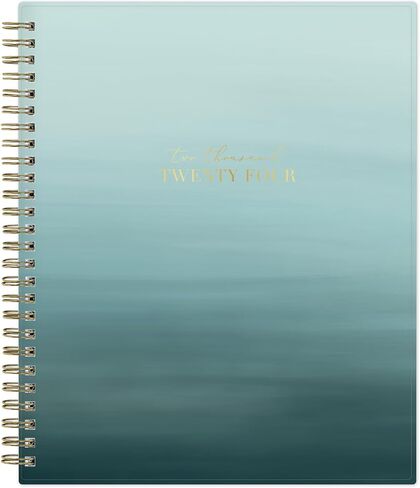 Blue Sky Life Note It 2024 Weekly and Monthly Planner Notes, 7" x 9", Frosted Cover, Wirebound, Marina (139480-24) in Saudi Arabia