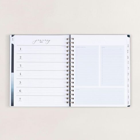 Blue Sky Life Note It 2024 Weekly and Monthly Planner Notes, 7" x 9", Frosted Cover, Wirebound, Marina (139480-24) in Saudi Arabia