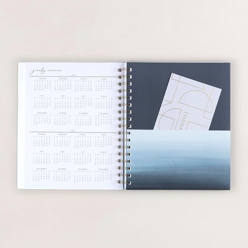 Blue Sky Life Note It 2024 Weekly and Monthly Planner Notes, 7" x 9", Frosted Cover, Wirebound, Marina (139480-24) in Saudi Arabia