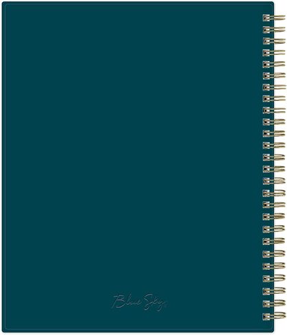 Blue Sky Life Note It 2024 Weekly and Monthly Planner Notes, 7" x 9", Frosted Cover, Wirebound, Marina (139480-24) in Saudi Arabia