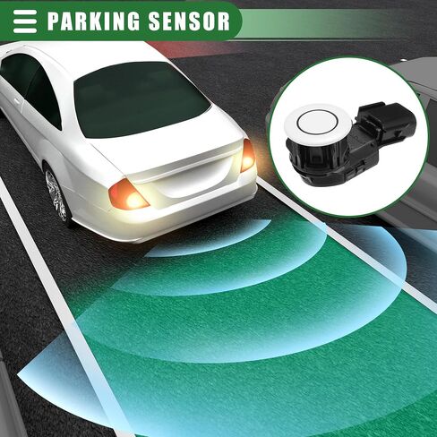 Motoforti Car Bumper Reverse Parking Assist Sensor, Parking Assist Sensor, for Toyota RAV4 2016-2018, Plastic, No.893410C010, Black in Saudi Arabia