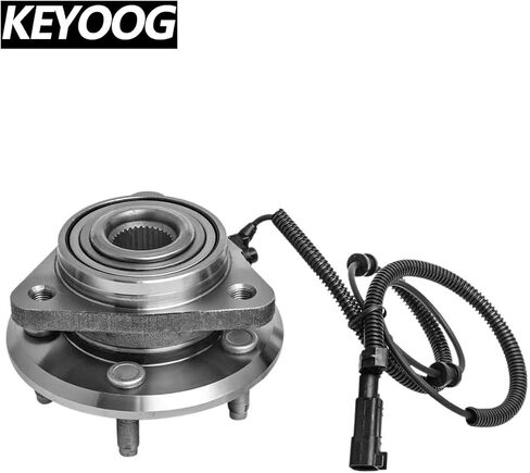 KEYOOG 2 قطعة 513270 (5 العروة ث/ABS) محور العجلة الأمامية ومجموعة تحمل يصلح ل 2007-2011 Do-dge Nitro /2008 2009 2010 2011 2012 Je-ep Liberty in Saudi Arabia