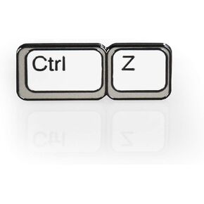 Gifts Ctrl+Z Undo Enamel Pin
