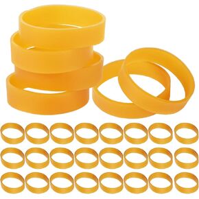 30pcs Ski Brake Retainers, Diameter Rubber Brake Retainer Bands for Snowboard Outdoor Winter Sports Accessories