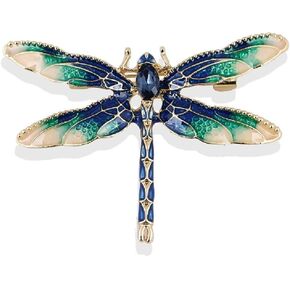 Dragonfly Brooch, Jewelry Gift for Women, Girls, Ladies, Exquisite Packaging