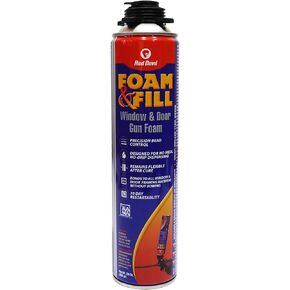 Red Devil 0924 Foam & Fill Window & Door Gun Foam, Off White, 24 oz., 1 Pack
