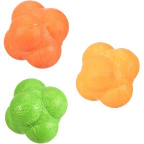 PATIKIL Bounce Reaction Balls, Coordination Training Ball Agility Trainer TPR, for Speed Reflex
