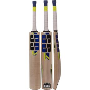 SS 2022 New Kashmir Willow Leather Ball Cricket Bat (Color May Vary)