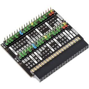 Waveshare for Raspberry Pi 400 GPIO Header Adapter, Header Expansion, 2X 40PIN Header Module HAT