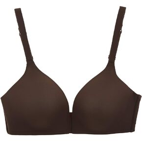 Women's Plus Size Custom-Knit Microfiber Convertible Wire-Free Everyday Bra