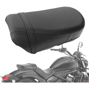 Motorbike Rear Passenger Pillion Seat Fit for Kawasaki Vulcan S650 EN650 2015-2023 18 19 Black