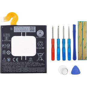 Replacement Battery Compatible with HTC U12 Plus U12+ 35H00278-00M B2Q55100 with Toolkit