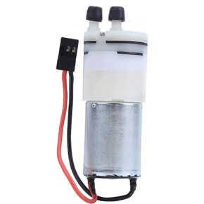 RC Boat, Metal 3‑6V 370 Water Cooling Pump RC Miniature with Motor RC Boats Waterproof Low Noise Mini Pump JR Plug for RC Boats Water Cooling Motor ESC