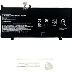 CP03XL Laptop Battery Replacement for Hp Spectre X360 Convertible 13-ae000 13-ae0xx 13-ae006no 13-ae001ng 13-ae049ng 13-ae013dx ae011dx 13t-ae000 13t-ae012dx 929072-855 929066-421 11.55V 60.9Wh