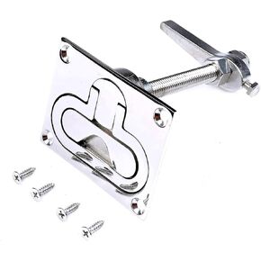 Boat Cam Latch Locking Hatch Latches Marine Flush Turning Lock Lift Handle W/Fasteners