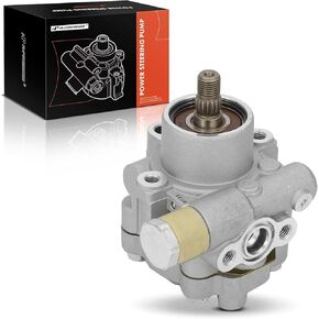 A-Premium Power Steering Pump, Compatible with Nissan Frontier 2005-2018, Pathfinder 2005-2012, Xterra 2005-2015, Suzuki Equator 2009-2012, V6 4.0L, Replace # 49110-9CA0A
