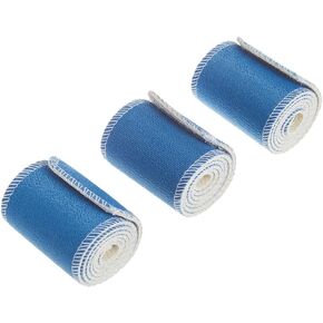 Therapeutic Treatment Wrap 4" W x 48" L, 3 Count Pack, Binder Tapelike Wrap, Elastic Stretch, Effectively Holds Moist Heat Packs, Heating Packs, Cold Packs and Ice Packs in Place.