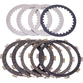 XuLong Clutch Friction & Steel Plates Compatible with Kawasaki Z400 Z 400 2018 2019 2020 2011 2022/ZX-4R ZX4R 2023 2024/ZX-4RR ZX4RR 2023 2024/Ninja 400 EX400 EX 400 2018 2019 2020 2021 2022 2023