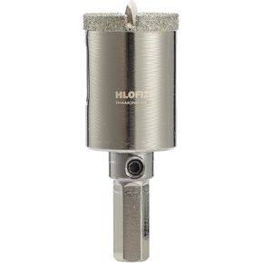 HLOFIZI 1-5/8 Inch Diamond Hole Saw Tile Hole Saw for Ceramic, Tile, Glass, Granite, Porcelain, Marble, with Guiding Drill Bit