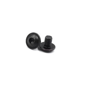 35pcs M6-1.0 x 20mm Flanged Button Head Socket Cap Screw Bolts, Allen Socket Drive, Black Oxide Finish, Carbon Steel 10.9 Grade,DIN7380