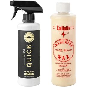 Collinite 520 Quick Detailer and 845 Insulator Wax Combo