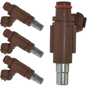 EAT255 15710-01H00 Fuel Injector Compatible with Suzuki GSXR600 GSXR750 2006-2007(Set of 4)