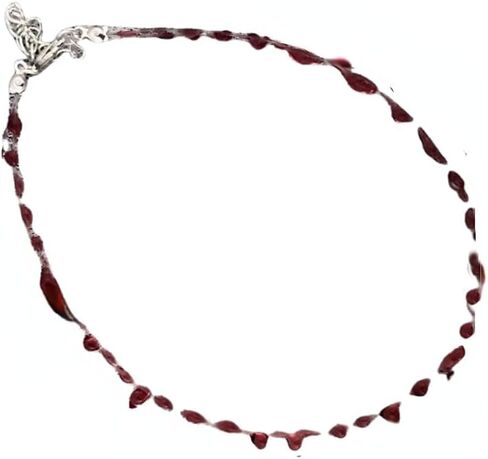 Blood Necklace Goth Chokers Alt Necklace Jewelry Emo Necklace Vampire Necklace and Bracelet for Women Halloween Party Costume in Saudi Arabia